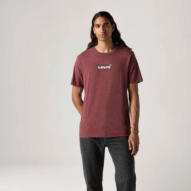 Camiseta Levi's® Graphic Crewneck Vermelha Manga Curta - XXL USA | EGG BR