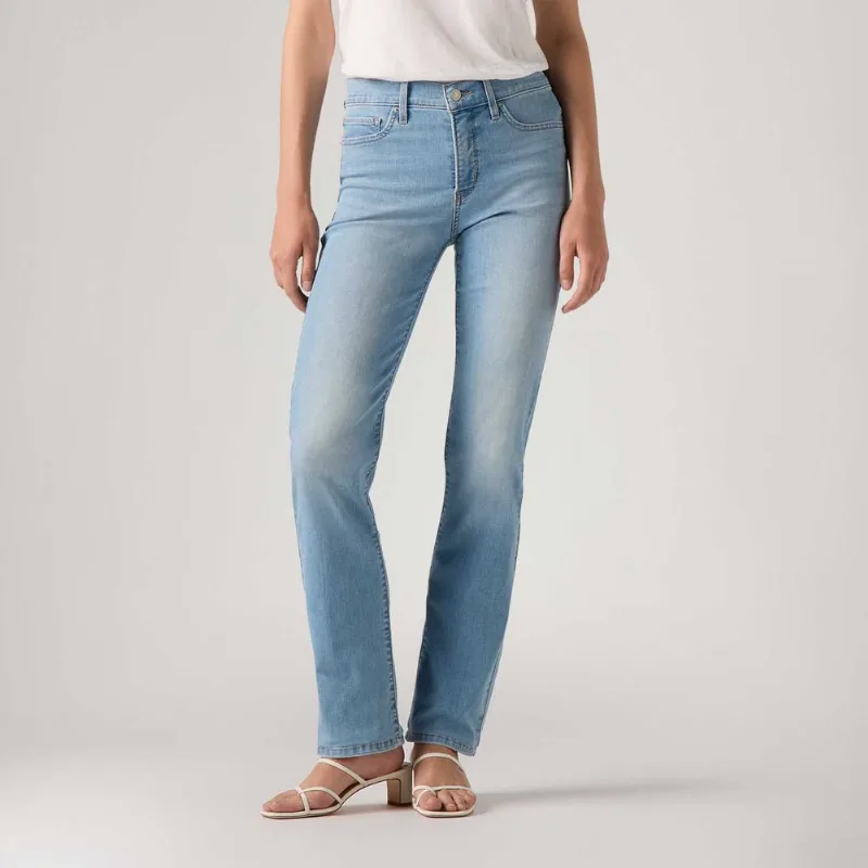 Calça Jeans Levi's® 314® Shaping Straight Lavagem Clara - 33X32 USA | 44 BR