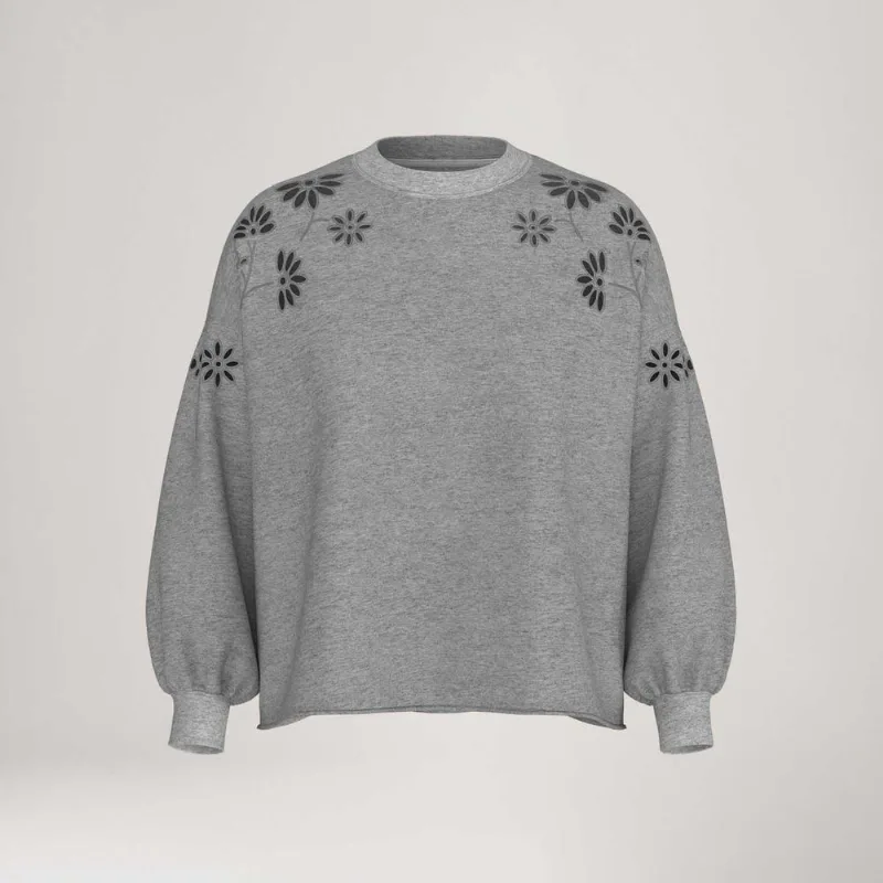 Moletom Levi's® Cut Crew Cinza Manga Longa - XL USA | GG BR