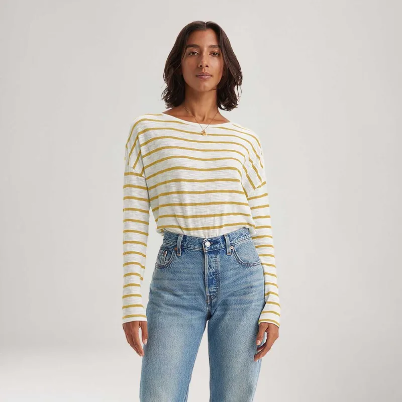 Blusa Levi's® Margot Amarela Manga Longa - M USA | M BR