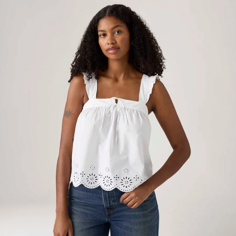 Blusa Levi's® Cecilia Branca - XS USA | PP BR