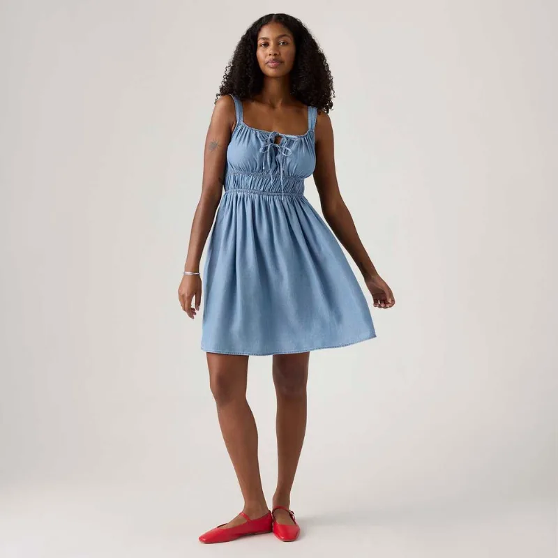 Vestido Levi's® Ambrey Lavagem Média - S USA | P BR