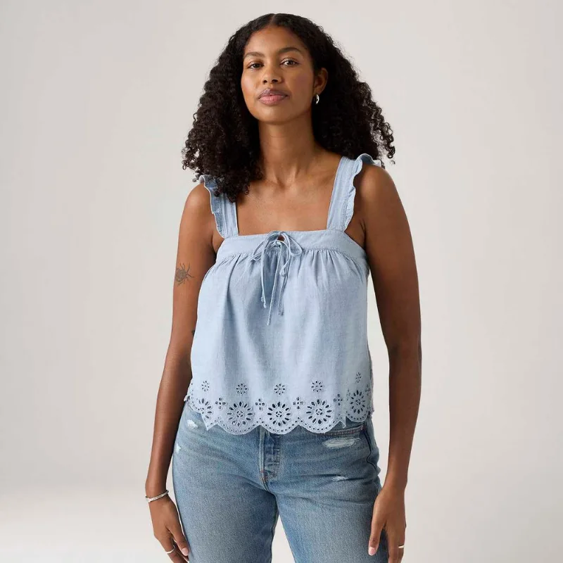 Blusa Levi's® Cecilia Azul Claro - M USA | M BR