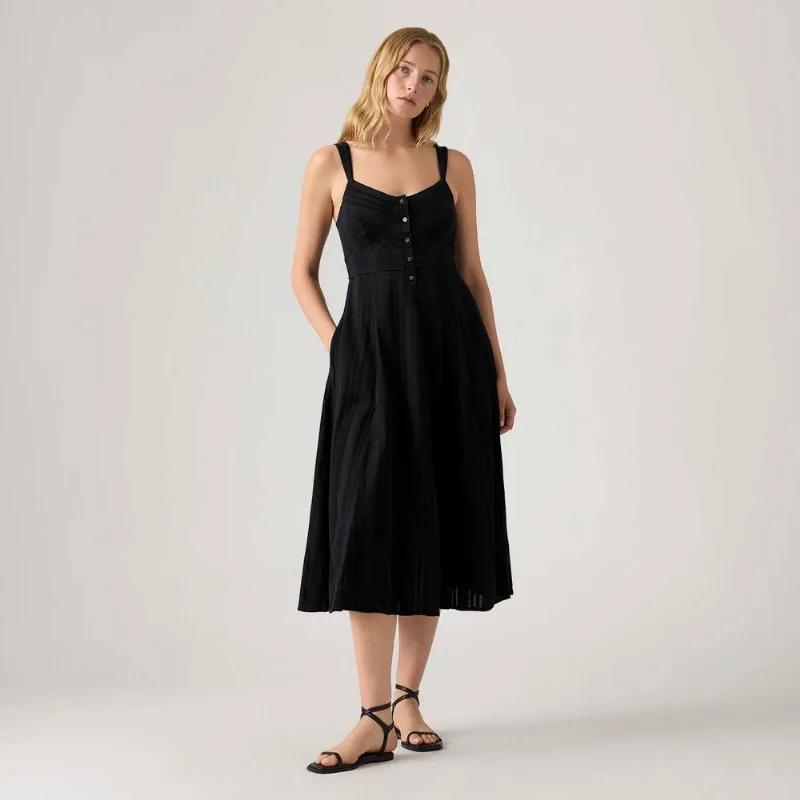 Vestido Midi Levi's® Ravina Preto - S USA | P BR