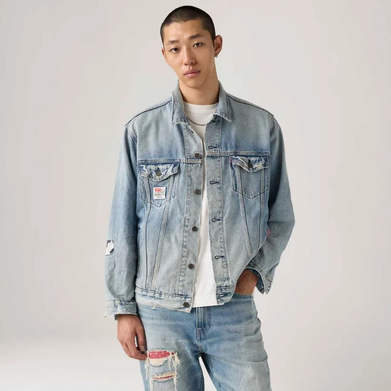 Levi's® X Toy Story Jaqueta Jeans Trucker Type III Lavagem Clara - XL USA | GG BR