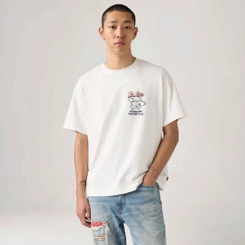 Levi's® X Toy Story Camiseta Group Boxy Branca - M USA | M BR