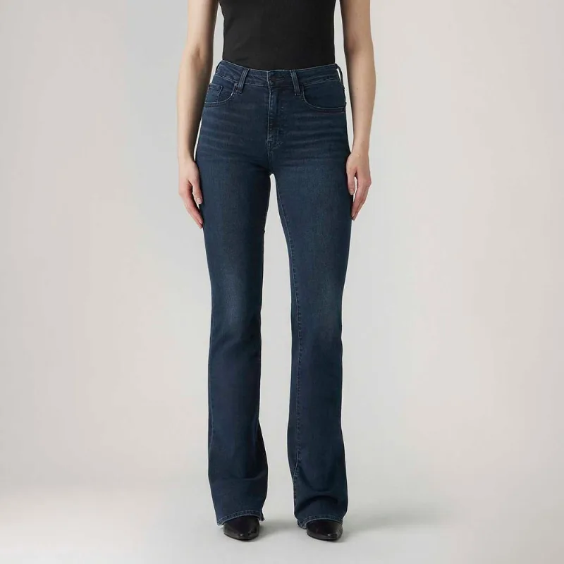 Calça Jeans Levi's® 726® High Rise Flase Lavagem Escura - 27X32 USA | 38 BR