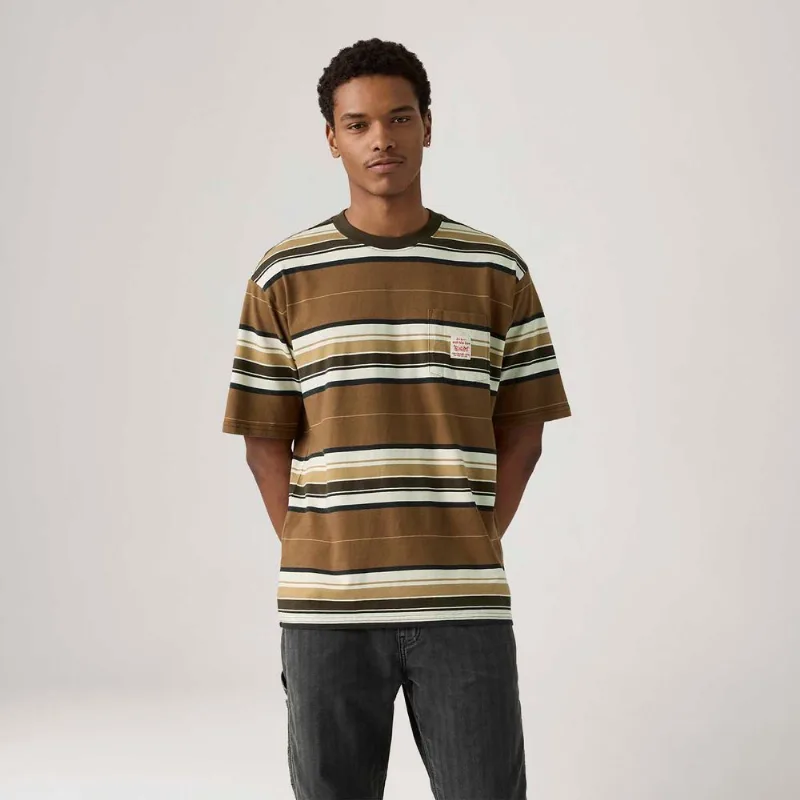 Camiseta Levi's® Workwear Marrom - M USA | M BR