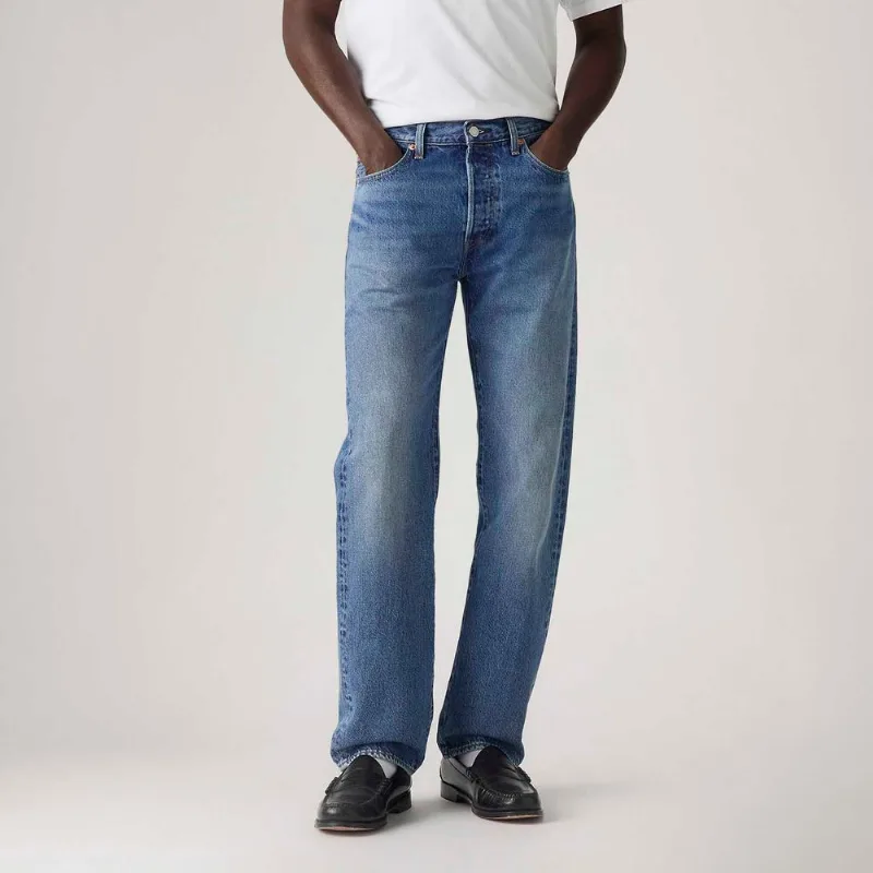 Calça Jeans Levi's® 501® Original Thermodapt Lavagem Média Calça Jeans Levi's® 501® Original Lavagem Média - 33x30 USA | 42 BR