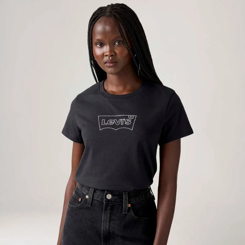 Camiseta Levi's® The Perfect Preta - XL USA | GG BR