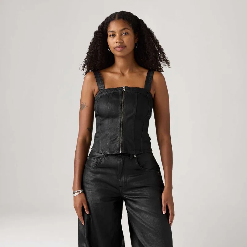 Top Levi's® Sculpted Bustier Preto - XS USA | PP BR