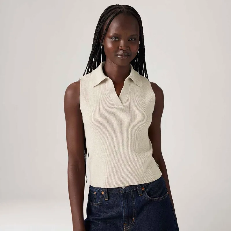Regata Levi's® Talulah Polo Off White - XL USA | GG BR