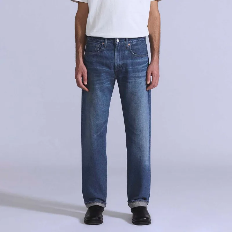Calça Jeans Levi's® Blue Tab Anchor Relaxed Straight Lavagem Média - 38X34 | 48 BR