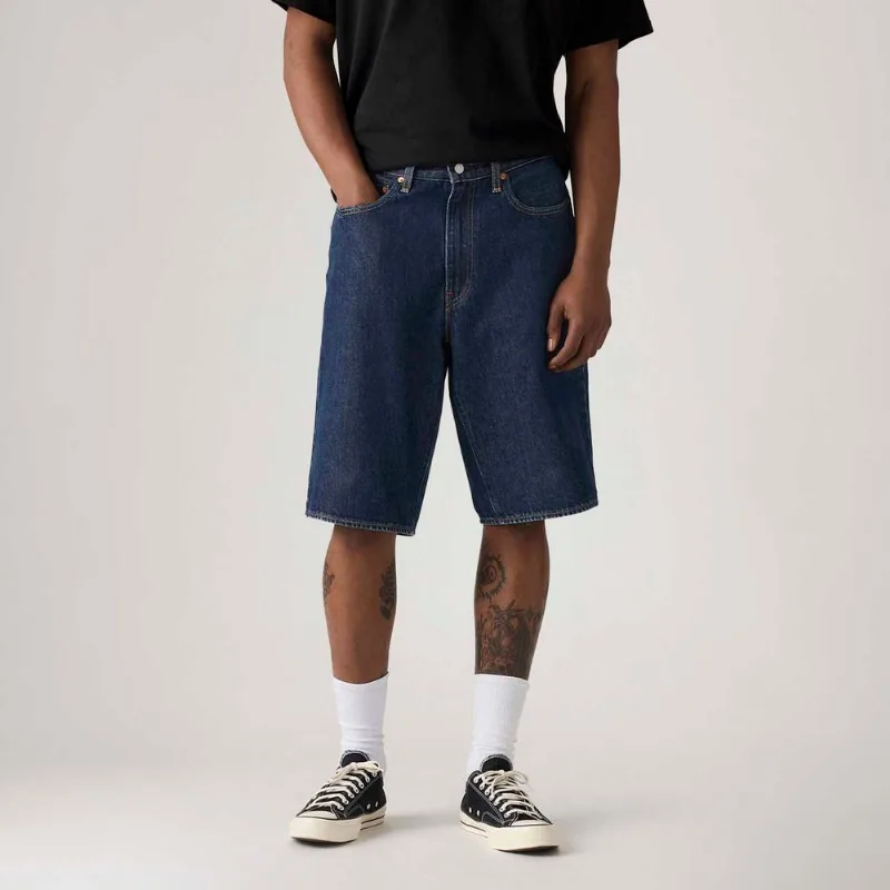 Bermuda Jeans Levi's® 478® Baggy Cargo Lavagem Escura - 38 USA | 48 BR