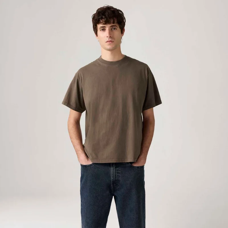 Camiseta Levi's® Cropped Manga Curta Marrom - L USA | G BR