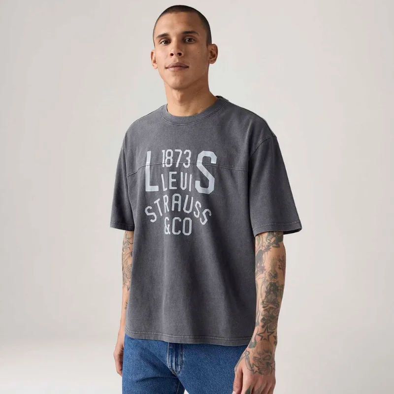 Camiseta Levi's® Lockwook Practice Preta Manga Curta - L USA | G BR