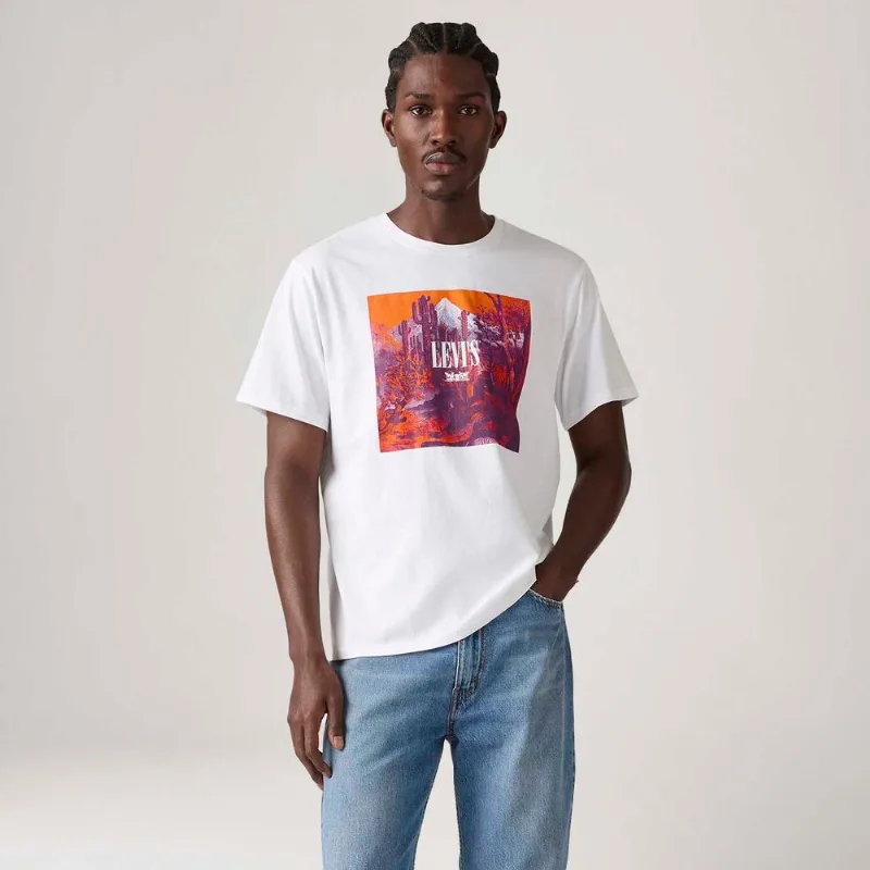 Camiseta Levi's® Relaxed Branca - XL USA | GG BR