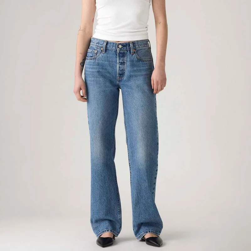 Calça Jeans Levi's® 501® 90'S Lavagem Média - 25X32 USA | 36 BR