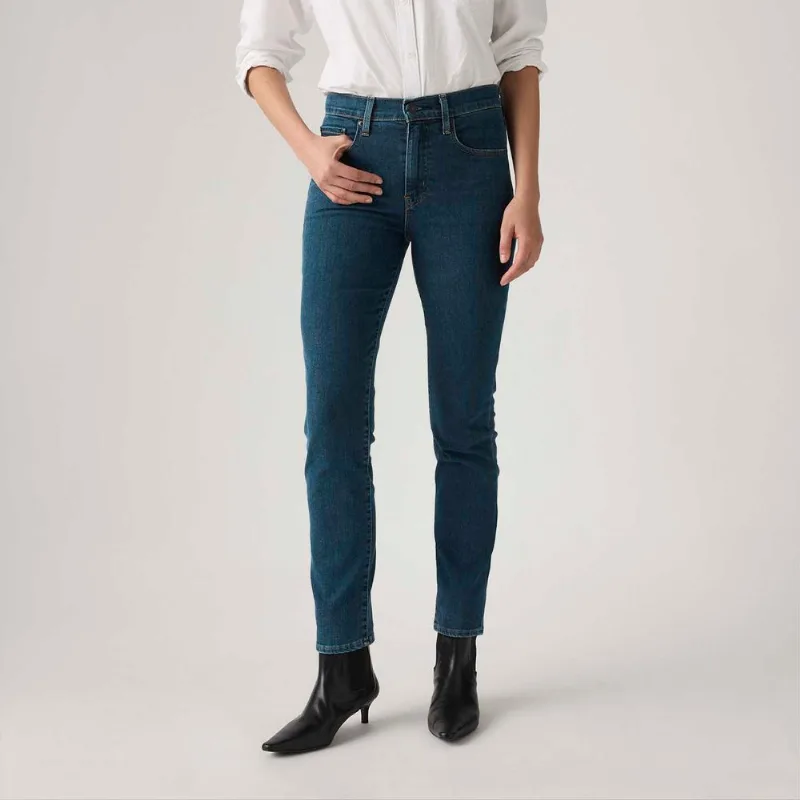Calça Jeans Levi's® 724® High Rise Straight Lavagem Escura - 34X32 USA | 46 BR