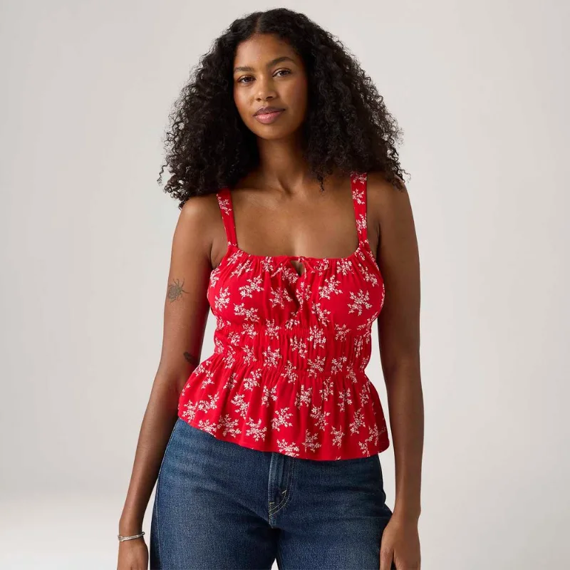 Blusa Levi's® Ambrey Vermelha - XS USA | PP BR