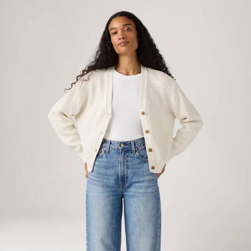 Cardigã Levi's® Snowflack Branco - L USA | G BR