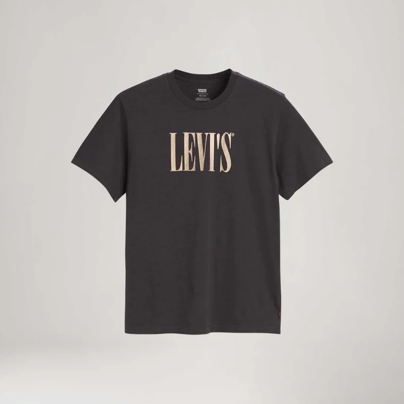 Camiseta Levi's® Relaxed Preta Manga Curta - XXL USA | EGG BR