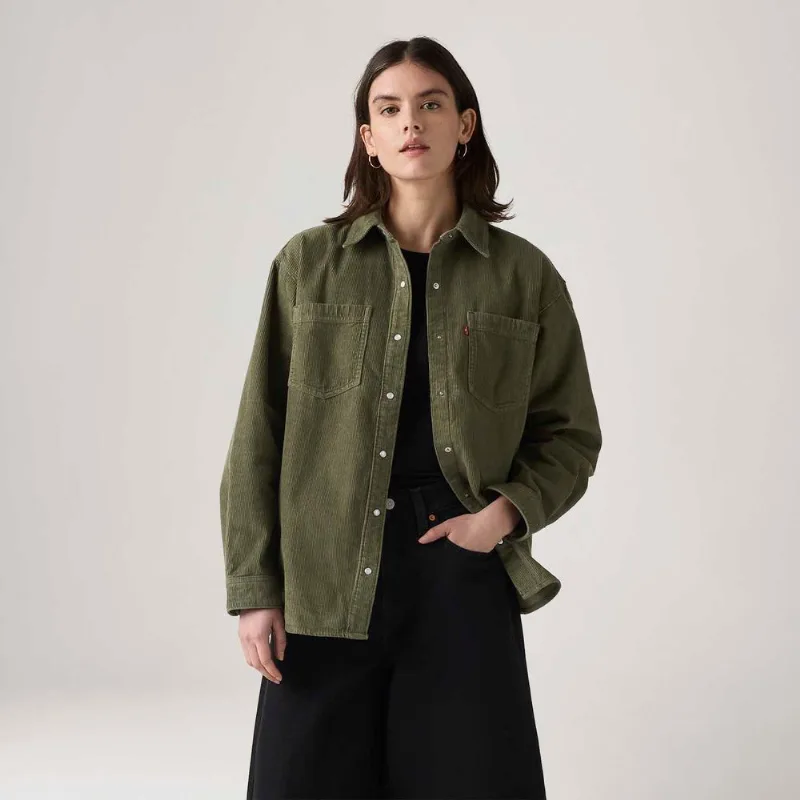 Camisa Levi's® Iris Overshirt Verde - L USA | G BR