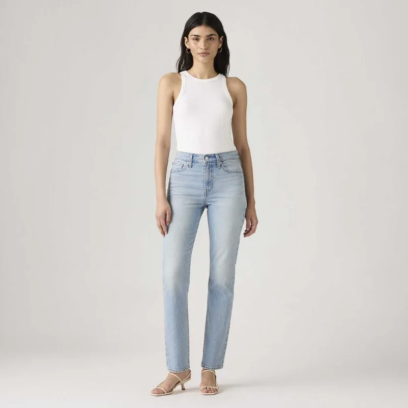 Calça Jeans Levi's® Wedie Slim Lavagem Clara - 25X32 USA | 36 BR