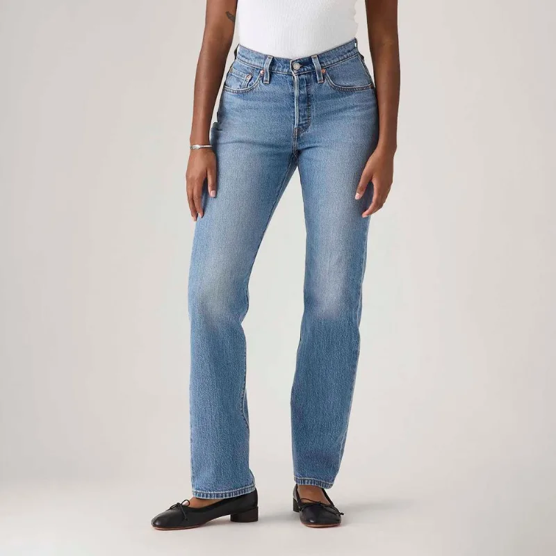 Calça Jeans Levi's® 501® Curve Lavagem Clara - 30X32 USA | 41 BR