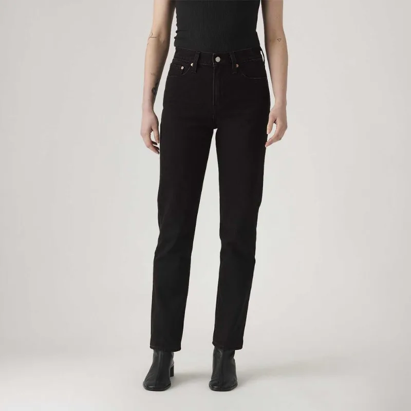 Calça Jeans Levi's® Wedgie Slim Preta - 28X28 USA | 39 BR