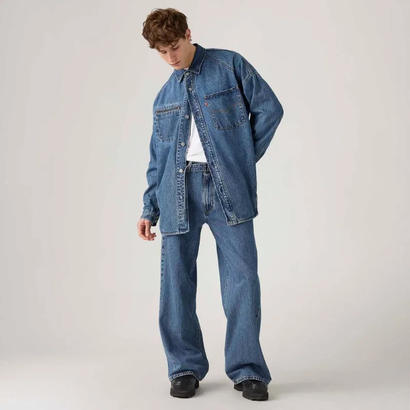 Calça Jeans Levi's® Twisted Baggy Lavagem Média - 40X34 USA | 50 BR