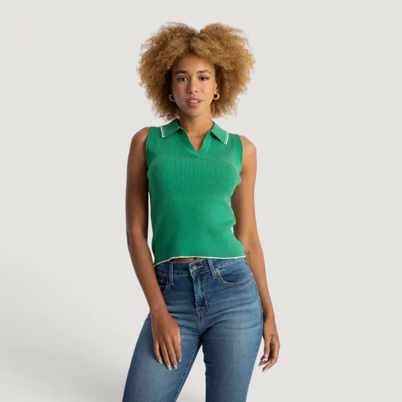 Regata Levi's® Talulah Polo Verde - M USA | M BR