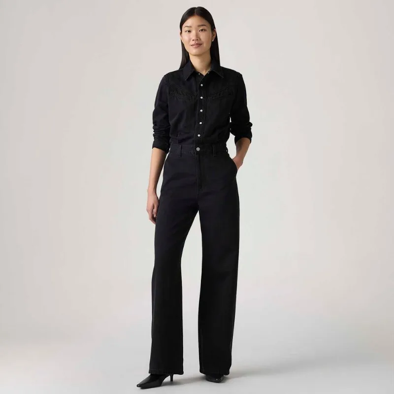 Macacão Levi's® Rinoa Wide Leg Preto - M USA | M BR