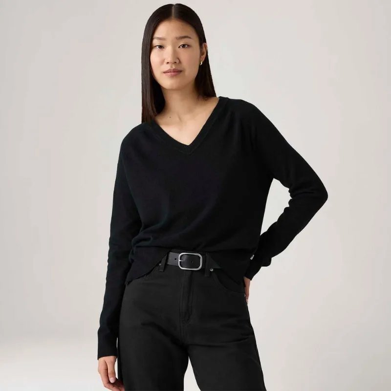 Blusa Levi's® Tara Pullover Preta Manga Longa - L USA | G BR