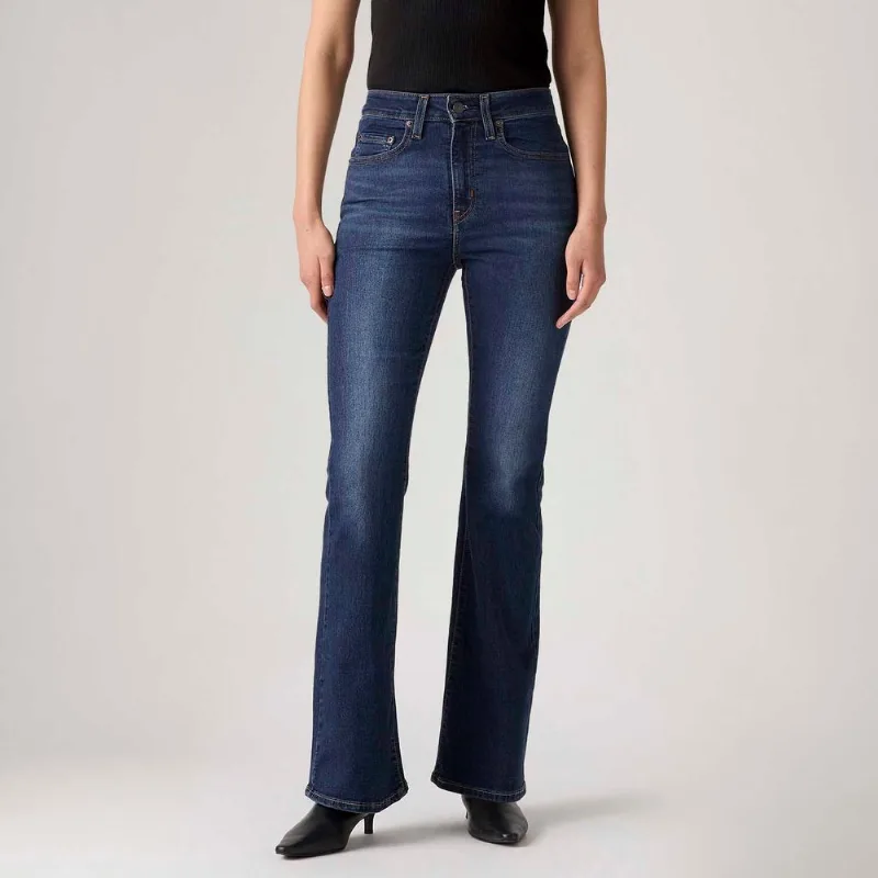 Calça Jeans Levi's® 726® High Rise Flare Lavagem Escura - 26X34 USA | 37 BR