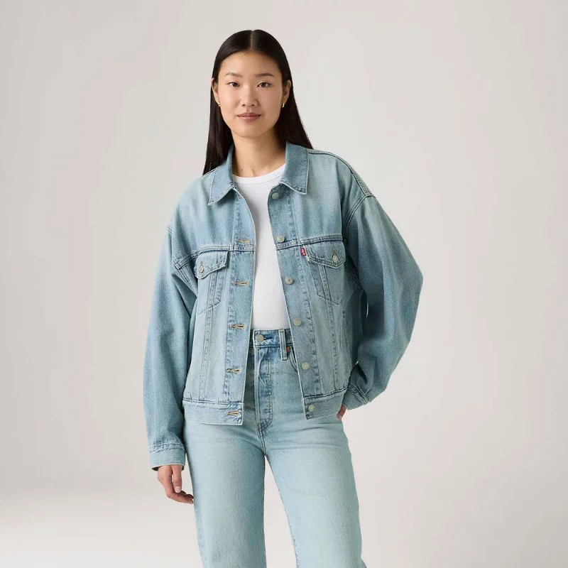 Jaqueta Jeans Levi's® Trucker 90'S Lavagem Clara - XL USA | GG BR