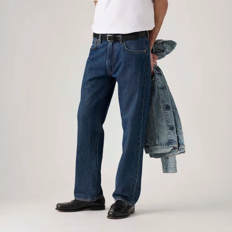 Calça Jeans Levi's® 555® Relaxed Straight Lavagem Escura - 35X34 USA | 45 BR