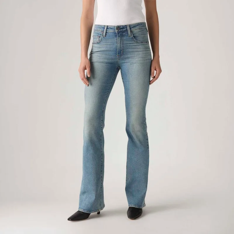Calça Jeans Levi's® 726® High Rise Flase Lavagem Média - 26X34 USA | 37 BR