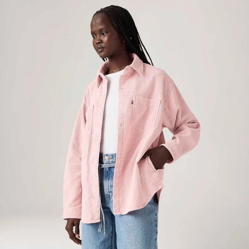 Camisa Levi's® Iris Overshirt Rosa - L USA | G BR