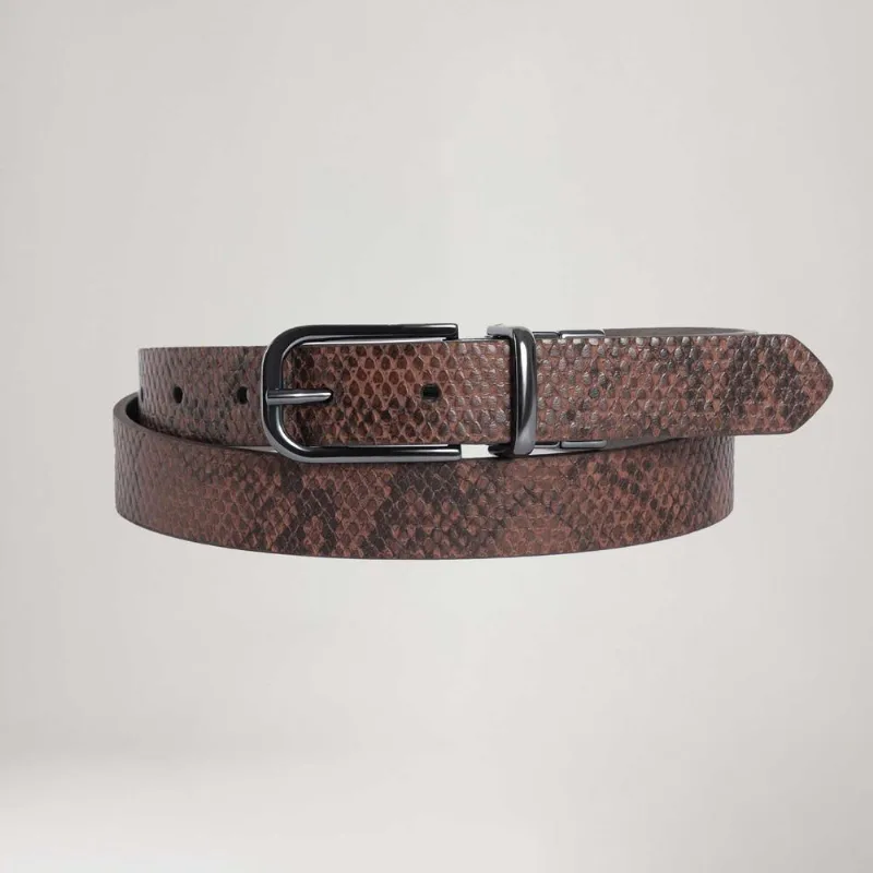 Cinto Levi's® Dupla Face Marrom - S USA | P BR