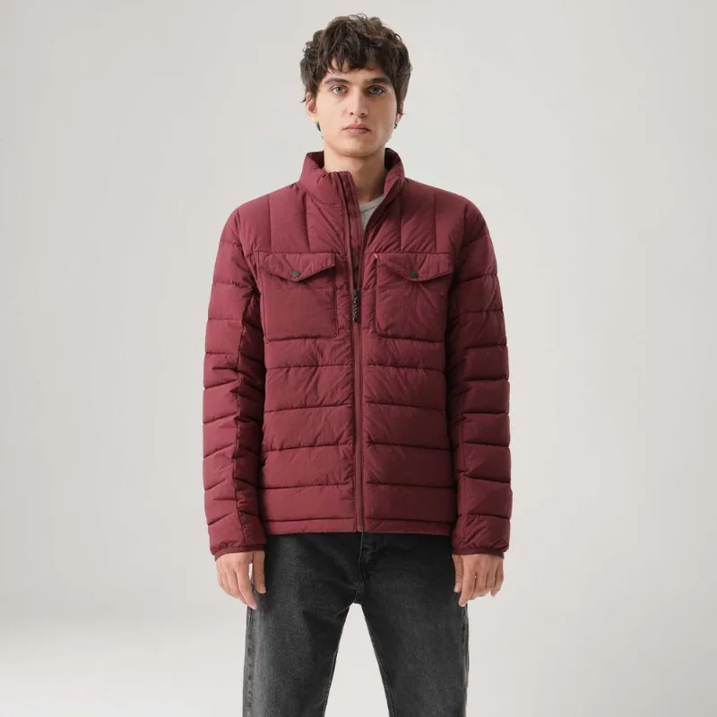 Casaco Levi's® Giii Packble Puffer Vermelha - M USA | M BR