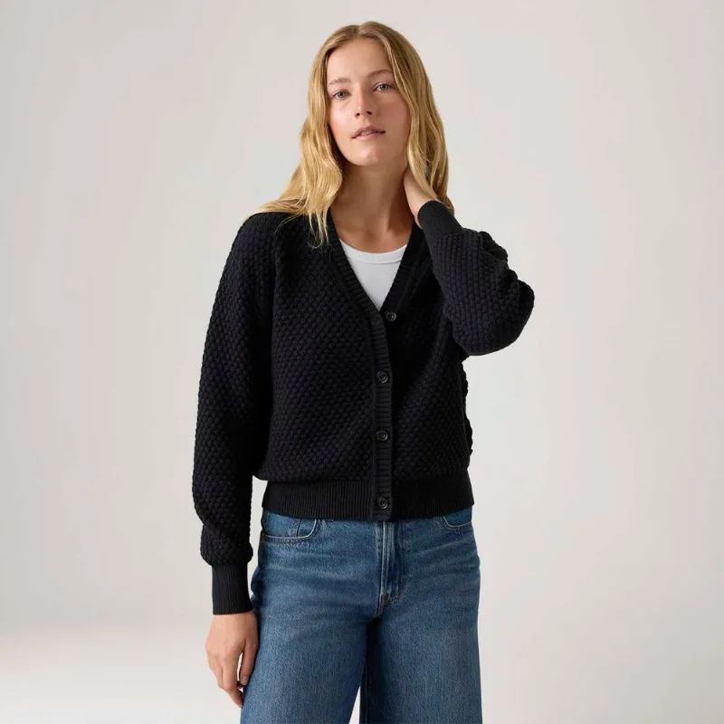 Cardigã Levi's® Snowflack Preto - XXL USA | EGG BR