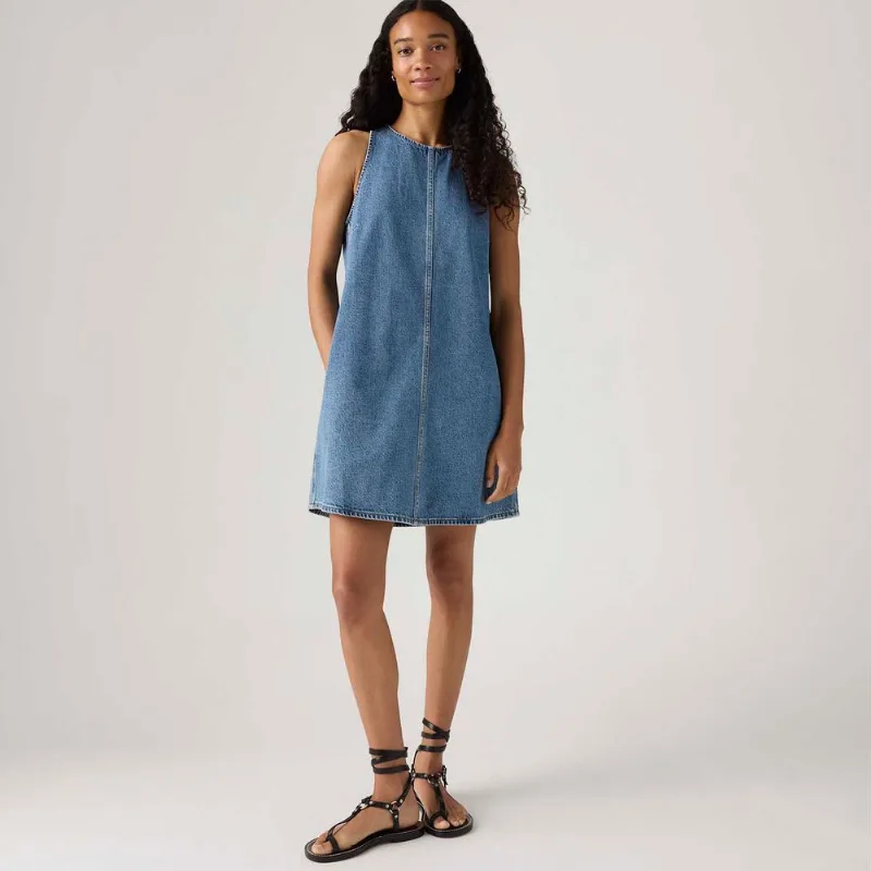 Vestido Levi's® 90's Shift Lavagem Média - S USA | P BR