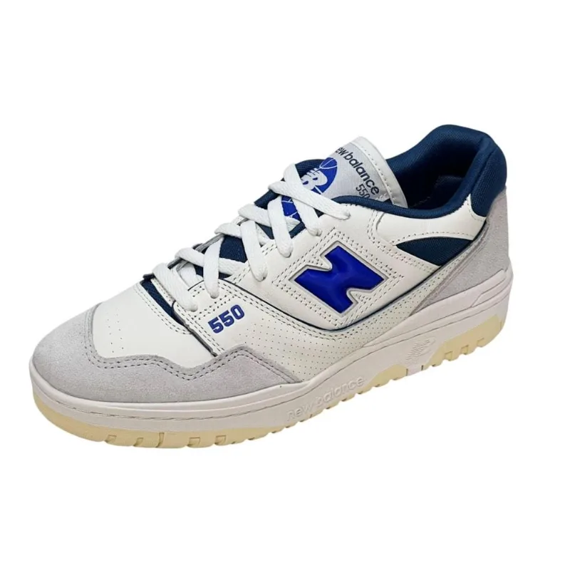Tênis New Balance Bb550ebl Bege Claro Azul