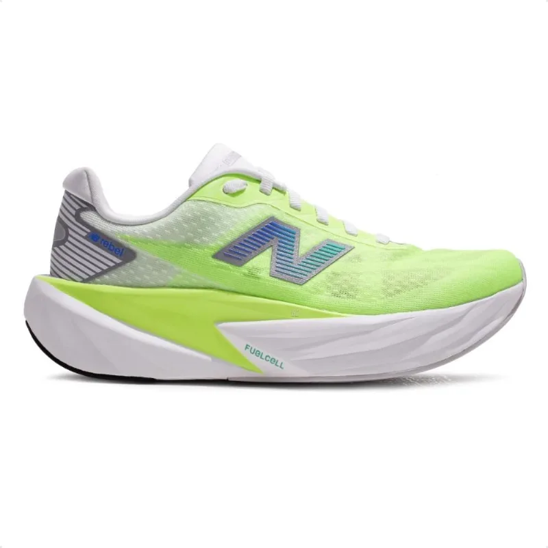 Tenis New Balance Fuelcell Rebel V5 Masculino 42 / Verde Neon