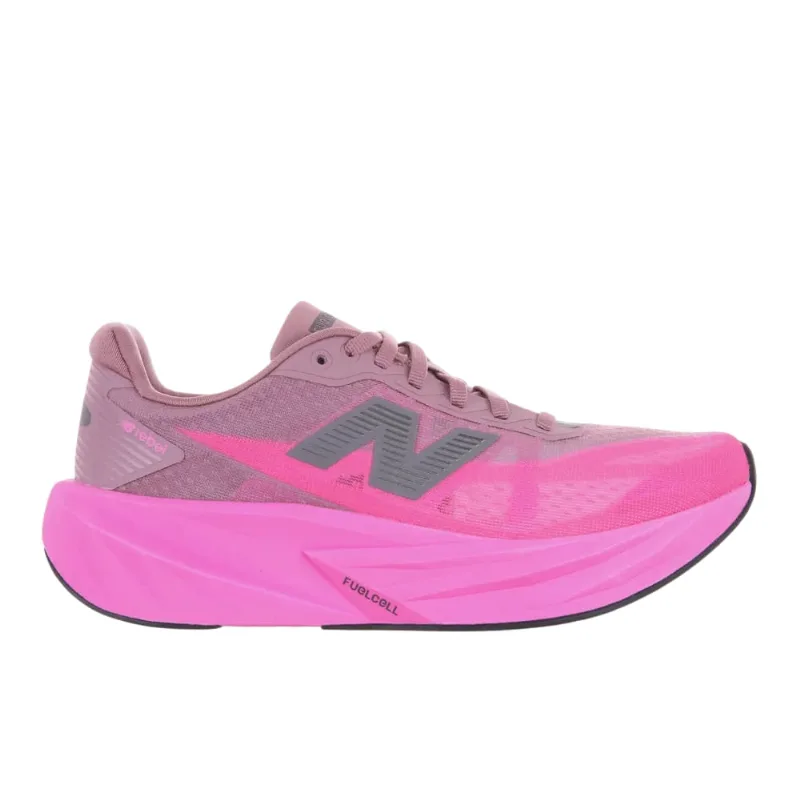 Tênis New Balance Fuelcell Rebel V5 Rosa Neon-feminino