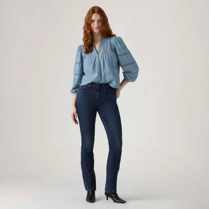 Calça Jeans Levi's® 725® High Rise Bootcut Lavagem Escura - 34X34 USA | 46 BR