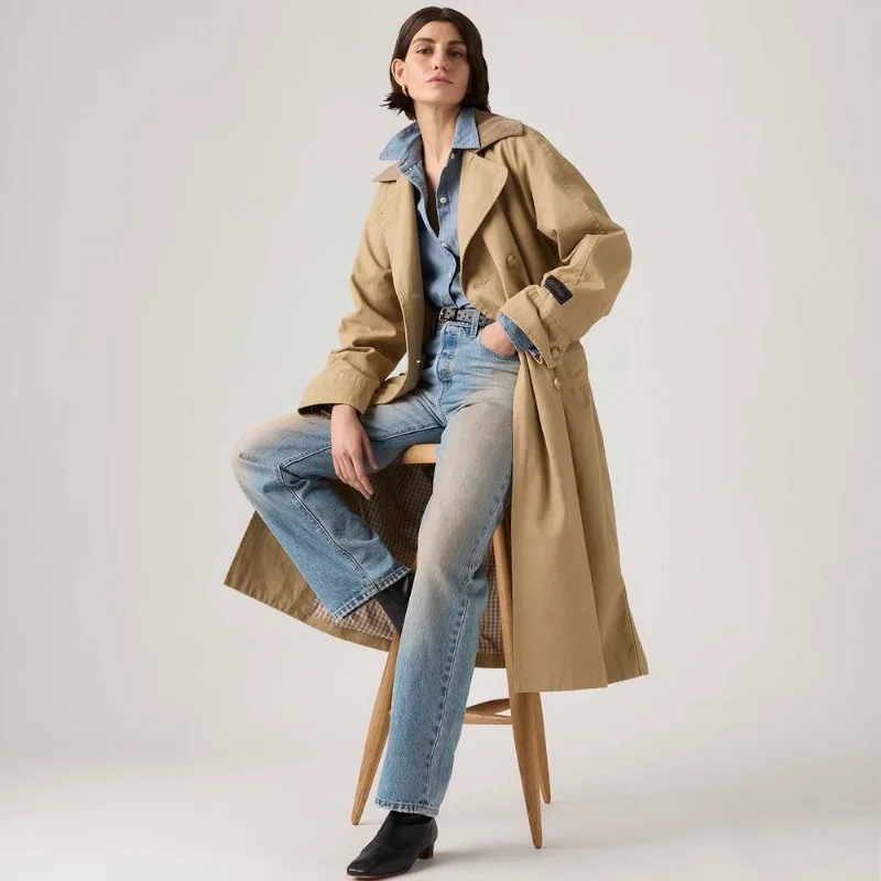 Trench Coat Levi's® Bree Classic Long Trench Bege - L USA | G BR