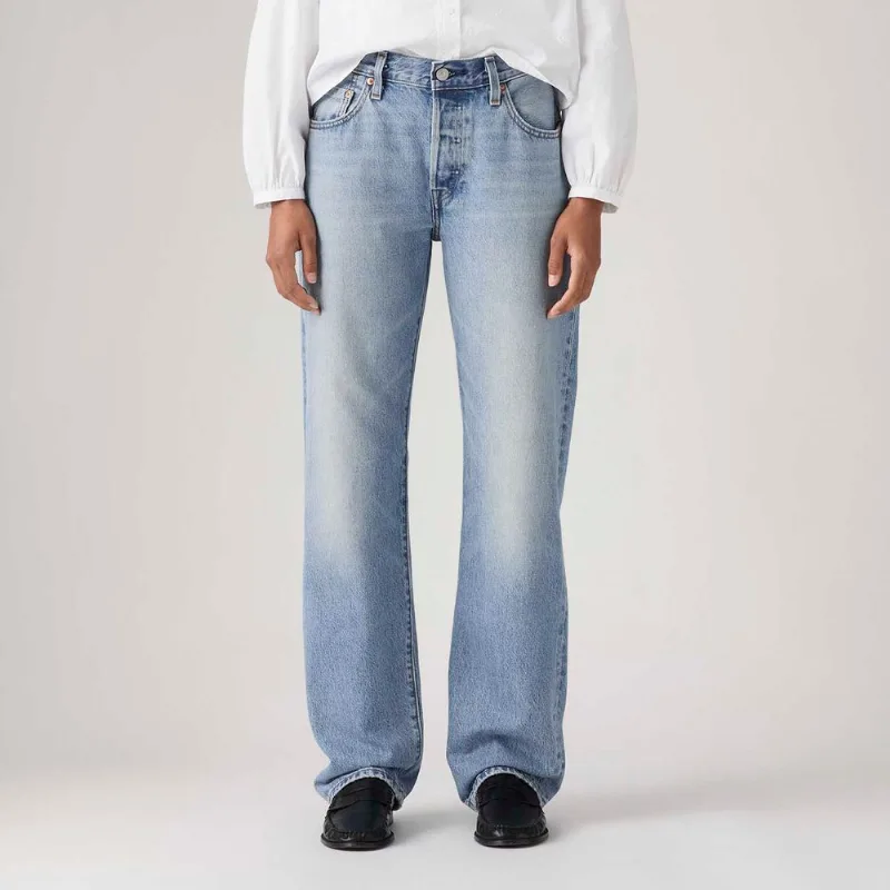 Calça Jeans Levi's® 501® '90s Lavagem Clara - 24X32 USA | 36 BR