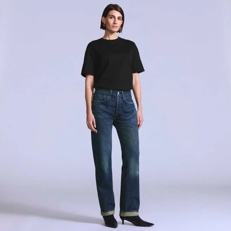 Calça Jeans Levi's® Blue Tab 501® 70's Lavagem Escura - 32X32 USA | 43 BR